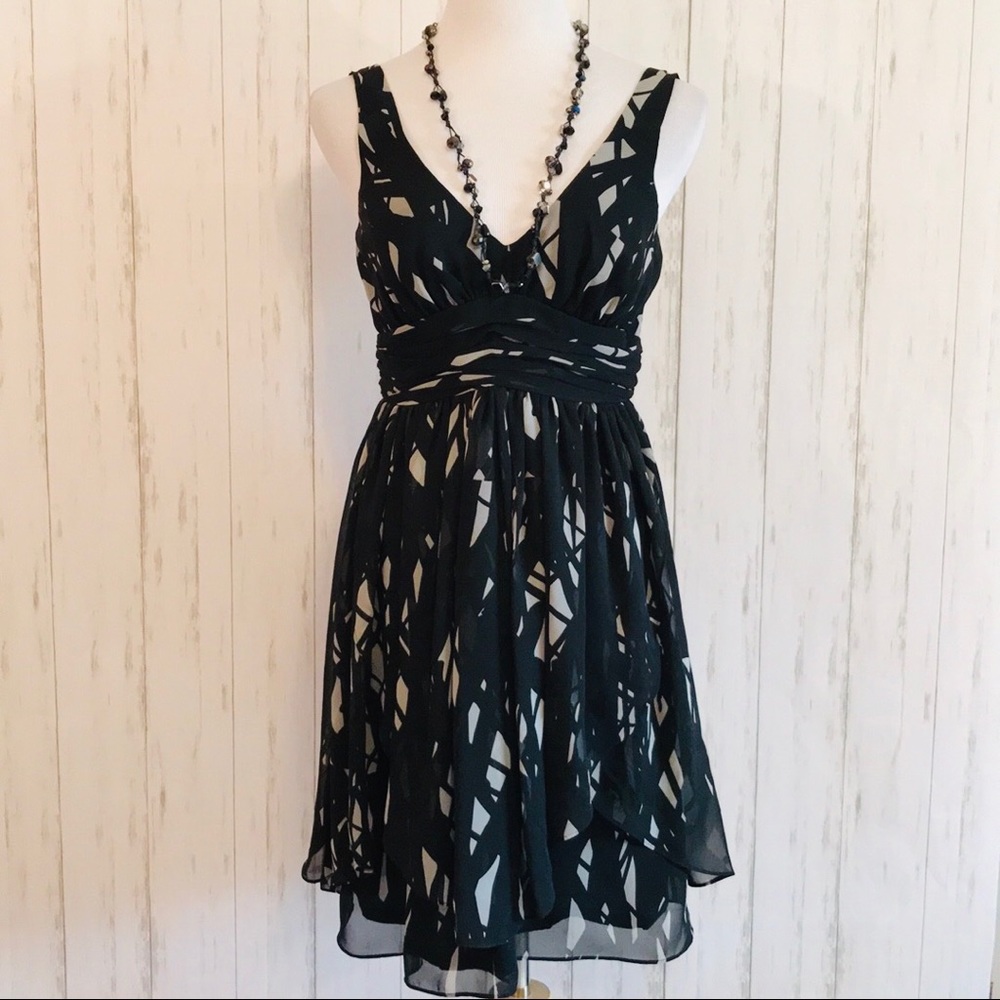 4 for $20 Max & Cleo Black and Gray Dress
